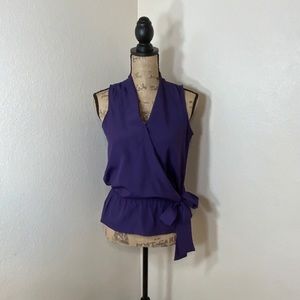 Michael Kors Peplum Sleeveless Blouse